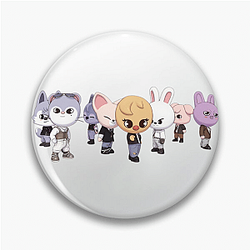 Skzoo Dwaekki Pig rabbit Skzoo Pins