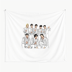 Skzoo Jiniret Sleek ferret Skzoo Tapestries