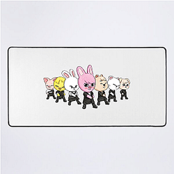 Skzoo Wolf Chan Leader spirit Skzoo Mouse Pads
