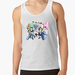 Skzoo Merchandise Global craze Skzoo Tank Tops