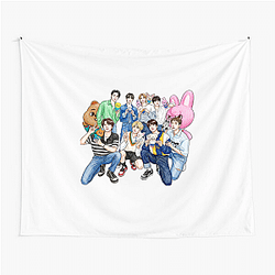 Skzoo Merchandise Global craze Skzoo Tapestries