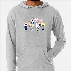 Skzoo Leebit Mischievous bunny Skzoo Hoodies