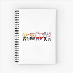 Skzoo BbokAri Chick sunshine Skzoo Notebook