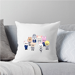 Skzoo Leebit Mischievous bunny Skzoo Pillows Cover