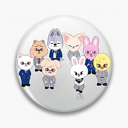 Skzoo Leebit Mischievous bunny Skzoo Pins