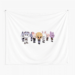Skzoo Dwaekki Pig rabbit Skzoo Tapestries