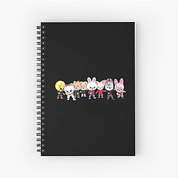 Skzoo BbokAri Chick sunshine Skzoo Notebook