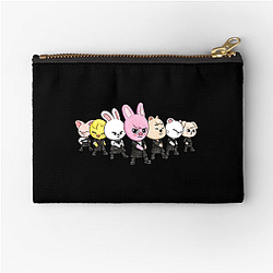 Skzoo Wolf Chan Leader spirit Skzoo Zipper Pouches