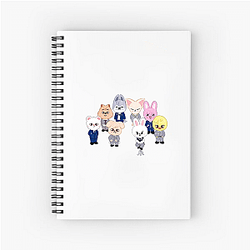 Skzoo Leebit Mischievous bunny Skzoo Notebook