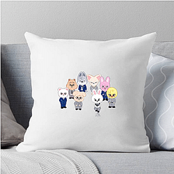 Skzoo Leebit Mischievous bunny Skzoo Pillows Cover