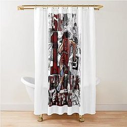 Slam Dunk Rukawa Kaede Shower Curtain