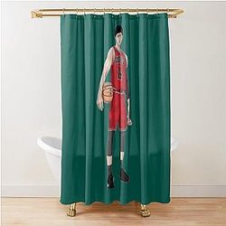 Slam dunk champion shower curtain 2020