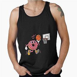Funny Basketball Player Slam Dunk Fan Hoops Tank Top