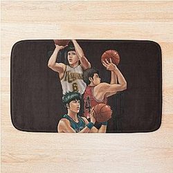Slam dunk basketball mat