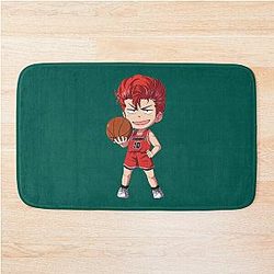 Slam Dunk Chibi Hanamichi Sakuragi Bath Mat