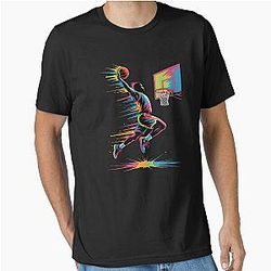 Drip Basketball Slam Dunk T-Shirt