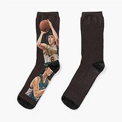 Slam dunk basketball socks