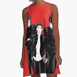 Slam Dunk Anime A Line Dress