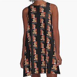 Slam Dunk A-Line Dress