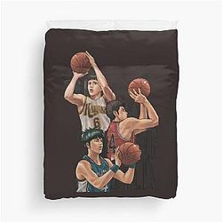 Slam Dunk Basketball Duvet Cover