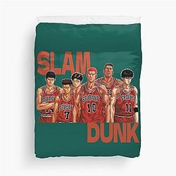 Slam Dunk Basketball Duvet Cover