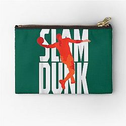 Slam Dunk Basketball Zipper Pouch