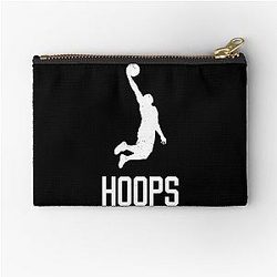 Hoops Basketball Playee Fan Slam Dunk Pouch