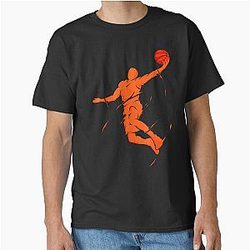 Colorful Basketball Fan Hoops Classic T-Shirt