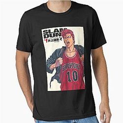 Hanamichi Sakuragi in Action Slam Dunk Basketball Legends Shohoku High Shohoku Heroes Essential T-Shirt