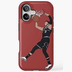 Zach Lavine Slam Dunk iPhone Case