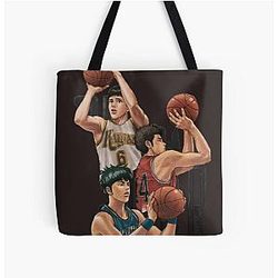 Slam Dunk Basketball Tote Bag