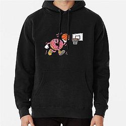 Funny Donut Basketball Fan Hoodie