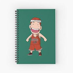 Slam Dunk Caricature Hanamichi Sakuragi SHOHOKU Spiral Notebook