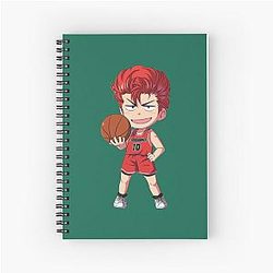 Slam Dunk Chibi Hanamichi Sakuragi Spiral Notebook