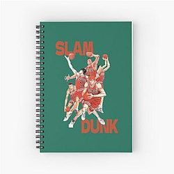 Slam Dunk grew Spiral Notebook