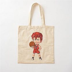 Slam Dunk Chibi Hanamichi Sakuragi Cotton Tote Bag