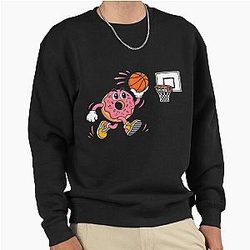 Funny Donut Player Basketball Sweatshirt