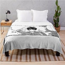 Rukawa Slam Dunk Throw Blanket