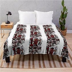 Slam Dunk Kaede Rukawa Throw Blanket