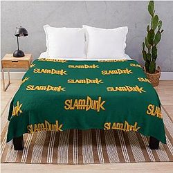 Slam Dunk Logo Throw Blanket