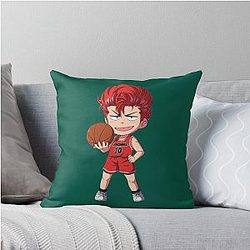 Slam Dunk Chibi Hanamichi Sakuragi Throw Pillow