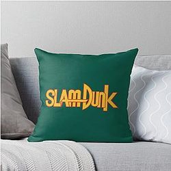 Slam Dunk Logo Throw Pillow