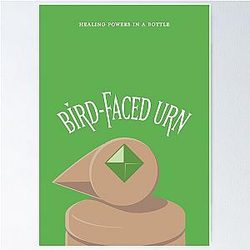 Bird Faced-Urn Slay the Spire Relic Poster
