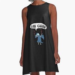 CAW CAAAW!   Slay the Spire A-Line Dress
