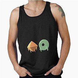 Slay the Spire Donut and Decal Sticker Tank Top