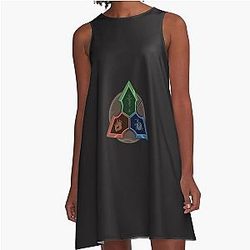 Slay The Spire Final Act Key Classic A-Line Dress
