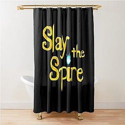 Slay The Spire Shower curtain