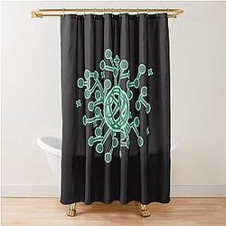 Slay the Spire Creative AI Shower Curtain