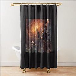 Slay the Spire Box Art Shower Curtain