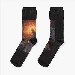 Slay The Spire Box Art Socks